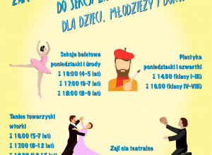 Nabór do sekcji trwa nadal! Nabór do sekcji trwa nadal!