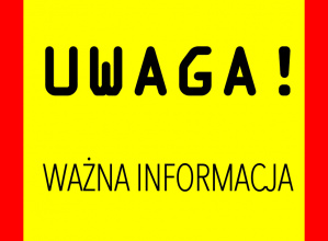 Ważna informacja Ważna informacja