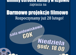 Zapraszamy na niedzielne projekcje filmowe!