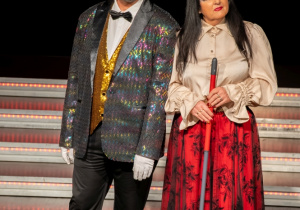 Zdjęcie ze spektaklu "Moulin Rzgów"