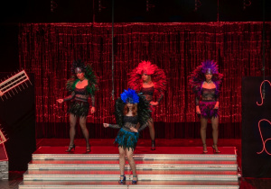 Zdjęcie ze spektaklu "Moulin Rzgów"