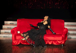 Zdjęcie ze spektaklu "Moulin Rzgów"