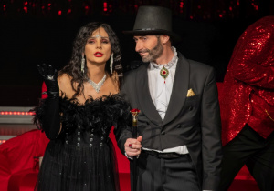 Zdjęcie ze spektaklu "Moulin Rzgów"