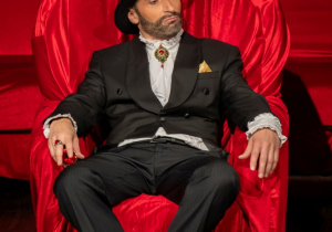 Zdjęcie ze spektaklu "Moulin Rzgów"