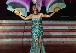 Zdjęcie ze spektaklu "Moulin Rzgów"