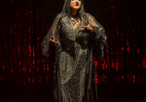 Zdjęcie ze spektaklu "Moulin Rzgów"