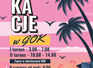 Wakacje z GOK!